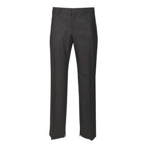 Celine Men Striped Wool Flannel Trousers